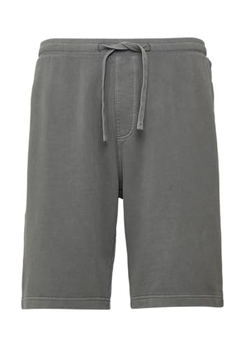 s.Oliver Detroit: Sweat-Bermuda im Relaxed Fit mit Garment Dye grau meliert XXL von s.Oliver