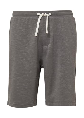 s.Oliver Detroit: Sweat-Bermuda mit Flammgarnstruktur im Relaxed Fit grau meliert XL von s.Oliver