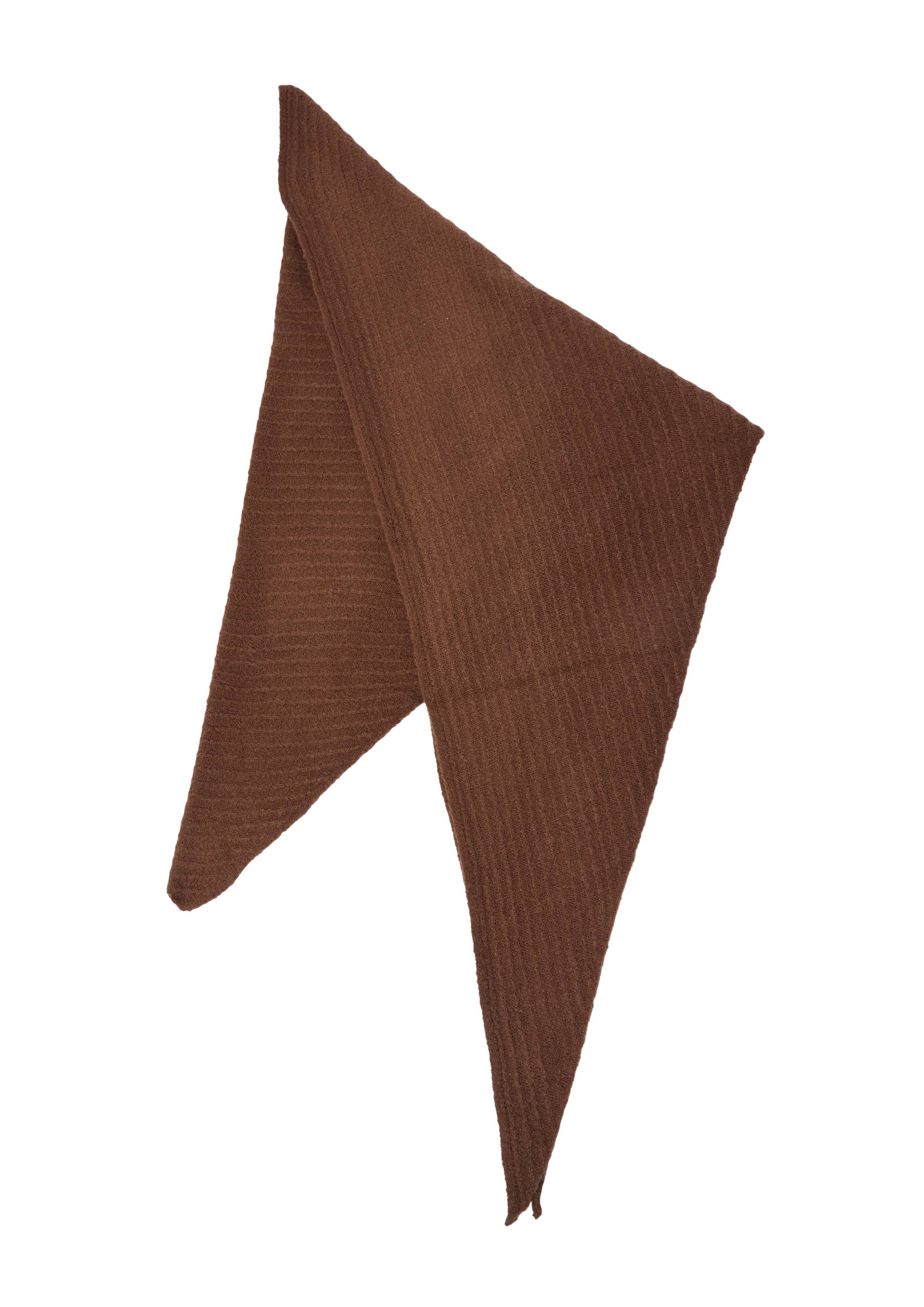 s.Oliver - Dreieckstuch aus Bouclé, Damen, braun von s.Oliver