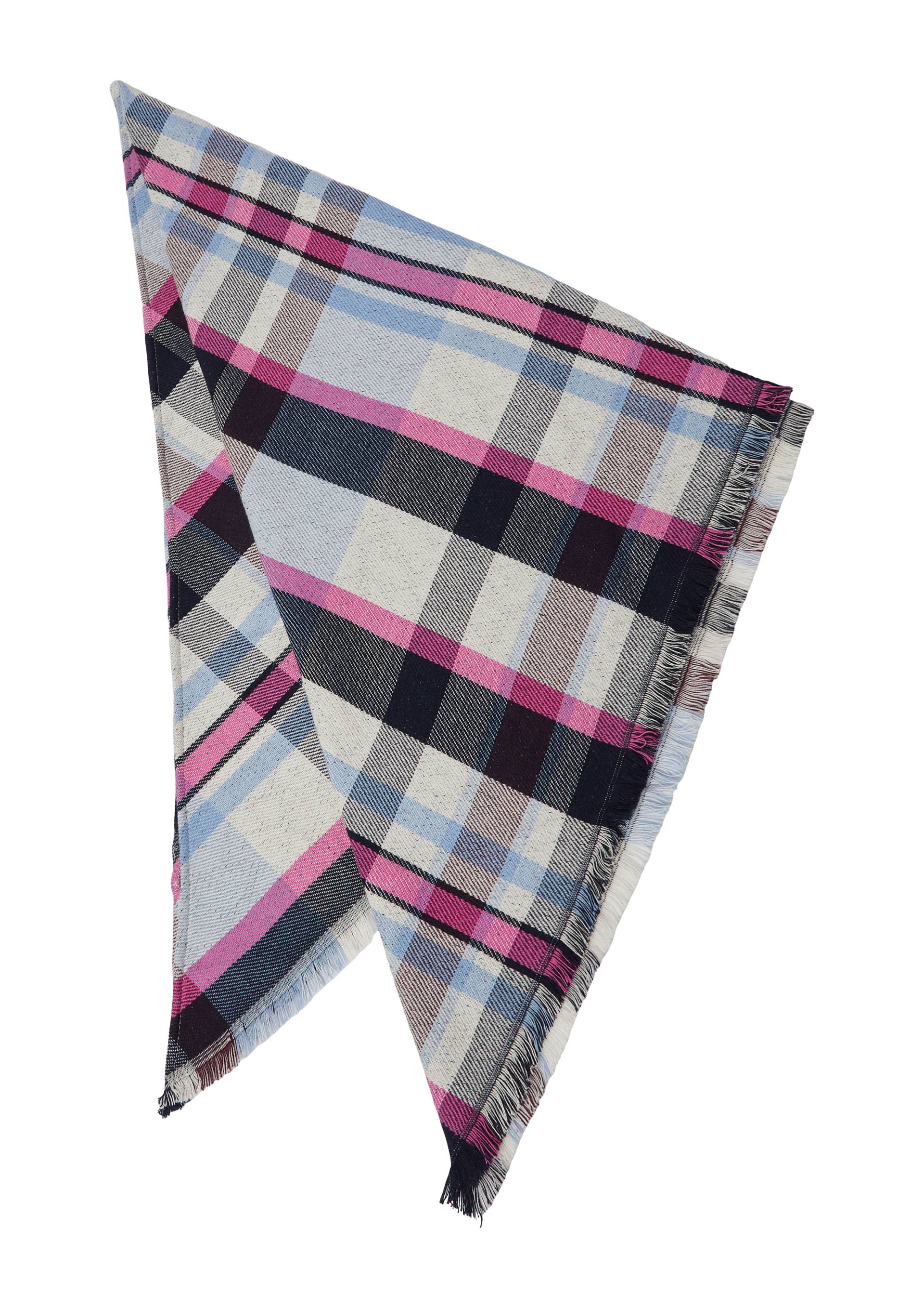 s.Oliver - Dreieckstuch mit All-over-Print, Damen, creme|mehrfarbig von s.Oliver