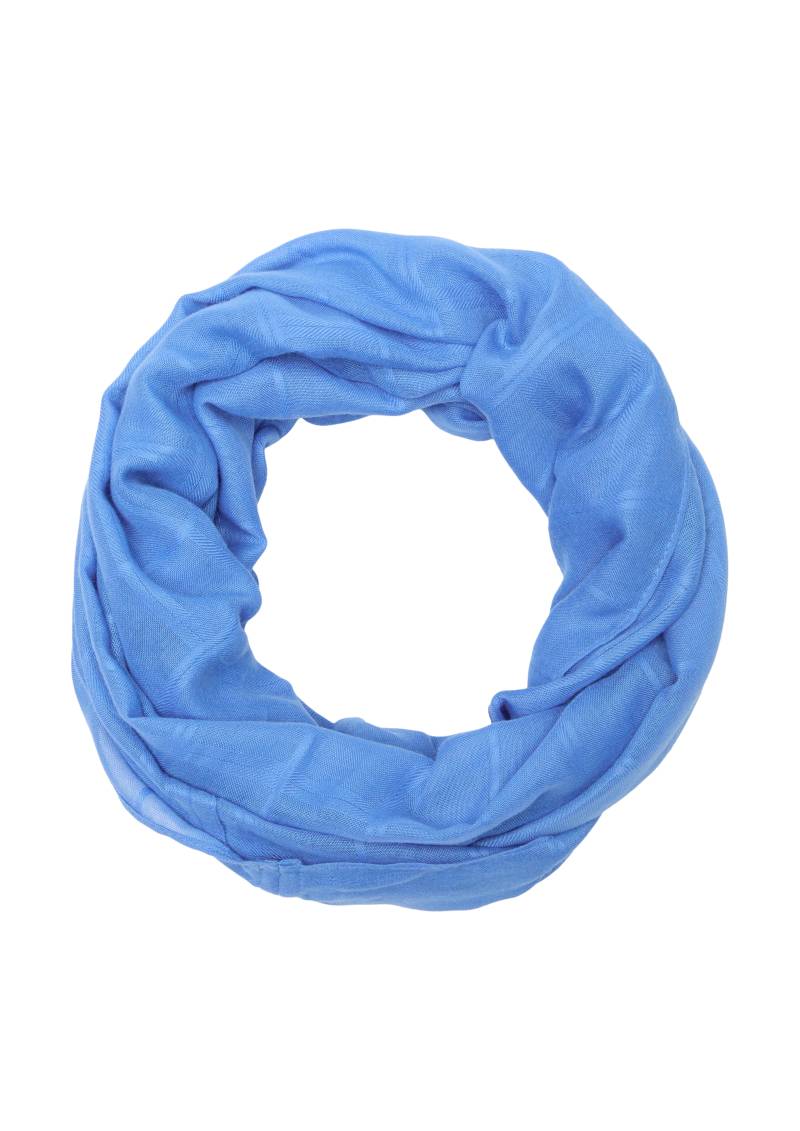 s.Oliver - Einfarbiger Loop-Schal, Damen, blau von s.Oliver