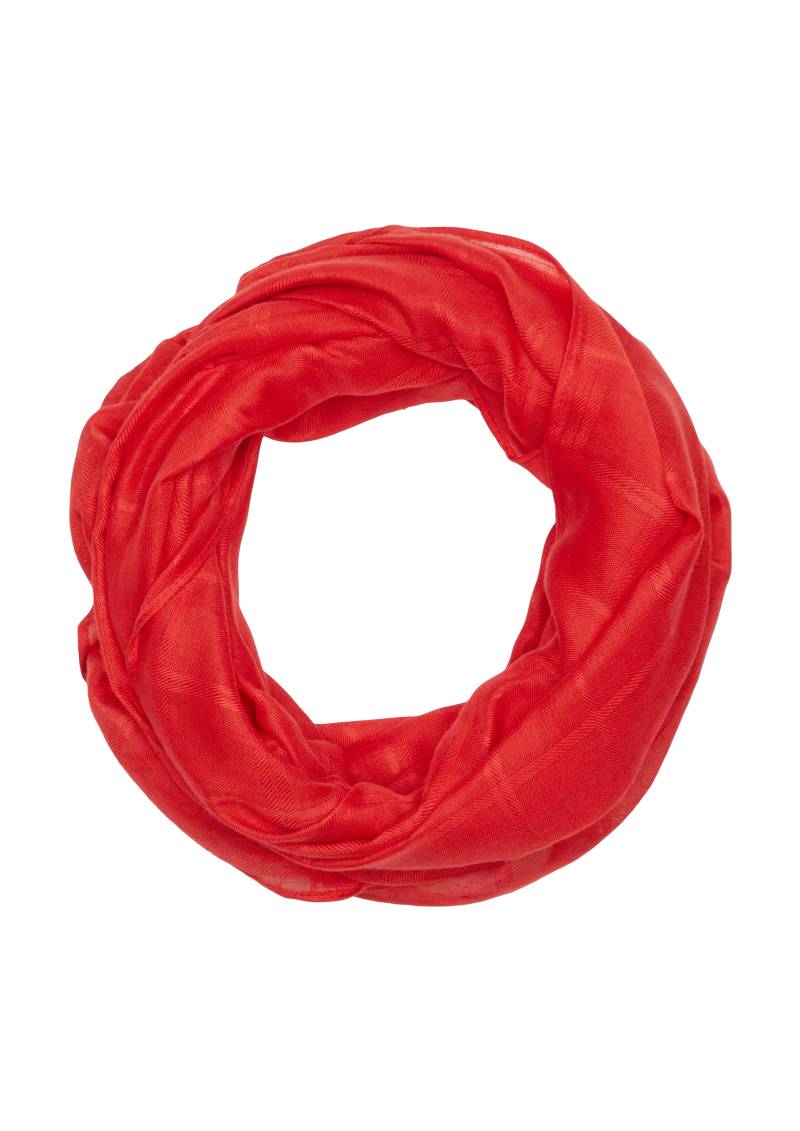 s.Oliver - Einfarbiger Loop-Schal, Damen, rot von s.Oliver