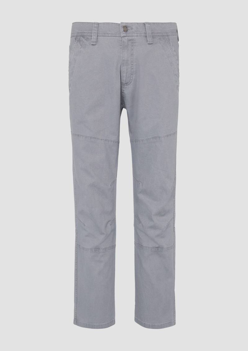 s.Oliver - Sportive Chino im Utility-Stil, Herren, grau von s.Oliver