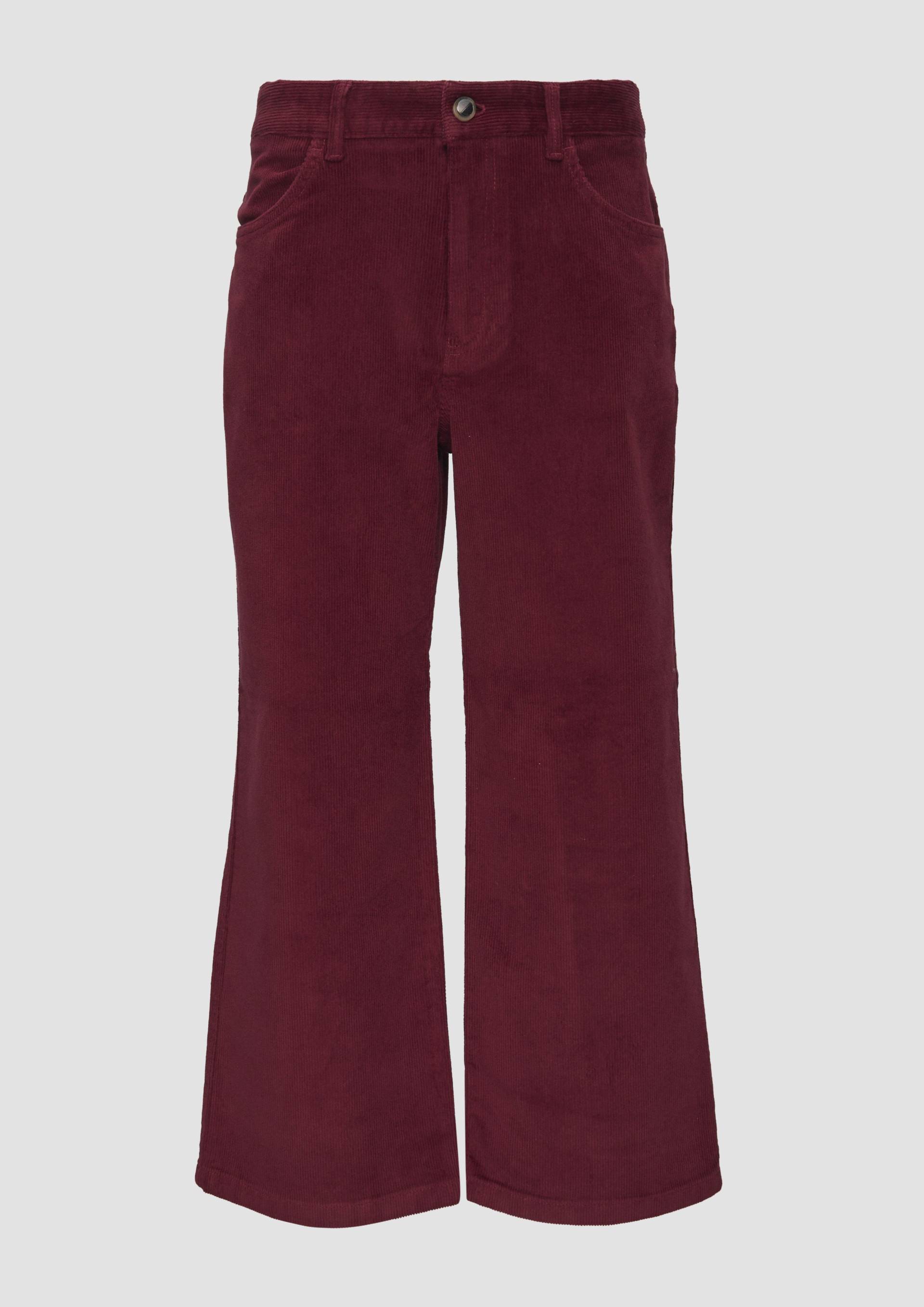 s.Oliver - Elastische Culotte aus Cord, Damen, rot s.Oliver - Elastische Culotte aus Cord, Damen, rot von s.Oliver