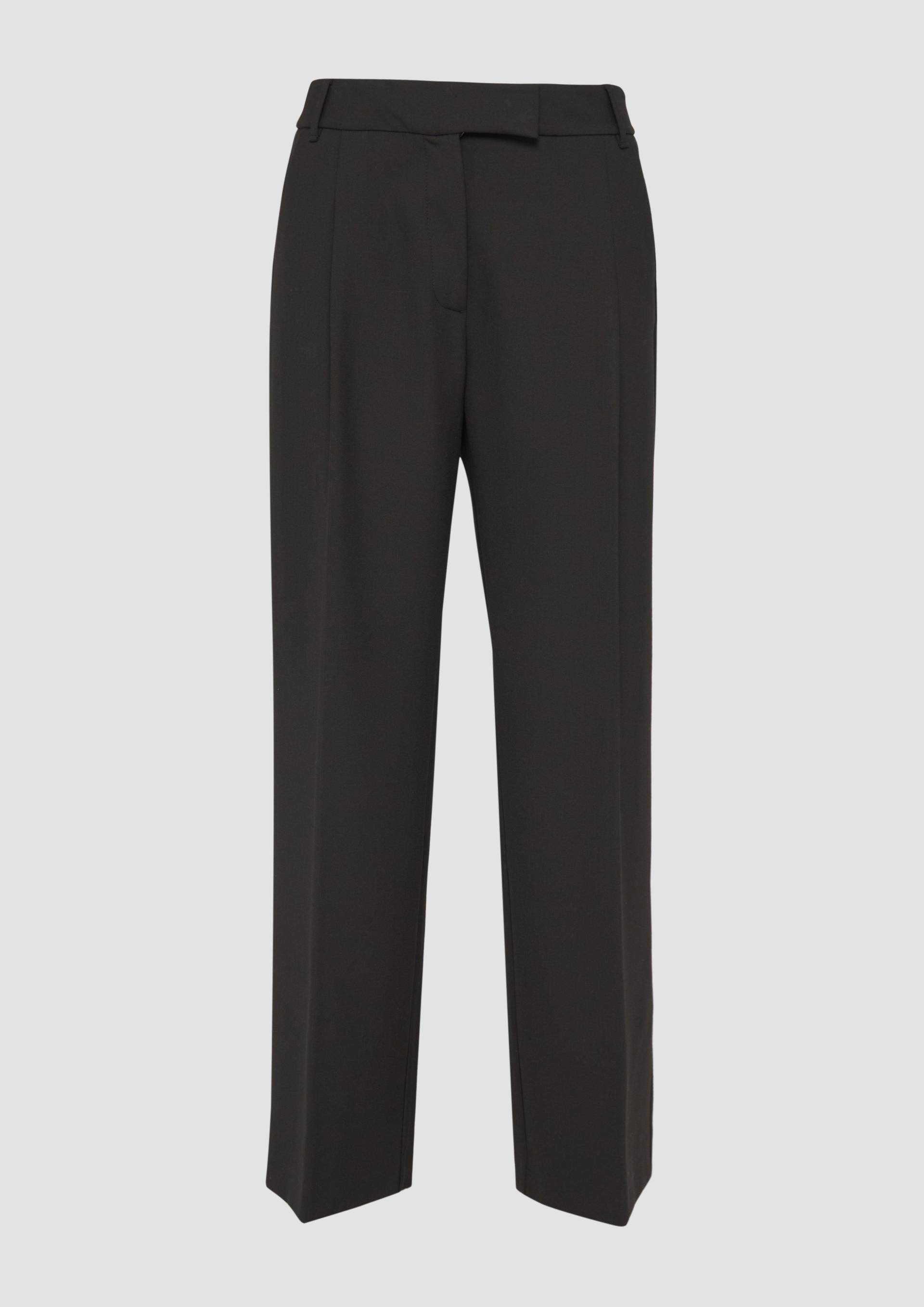 s.Oliver - Elegante Hose mit Extra Wide Leg aus Viskosemix, Damen, schwarz s.Oliver - Elegante Hose mit Extra Wide Leg aus Viskosemix, Damen, schwarz von s.Oliver