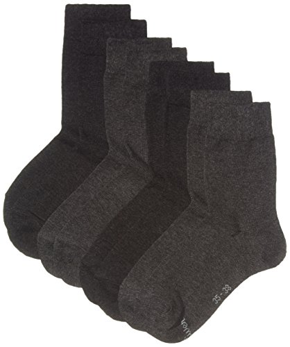 s.Oliver Socks Herren s20028 Socken, Grau (Grey 10), (Herstellergröße: 35/38) (4er Pack) von s.Oliver