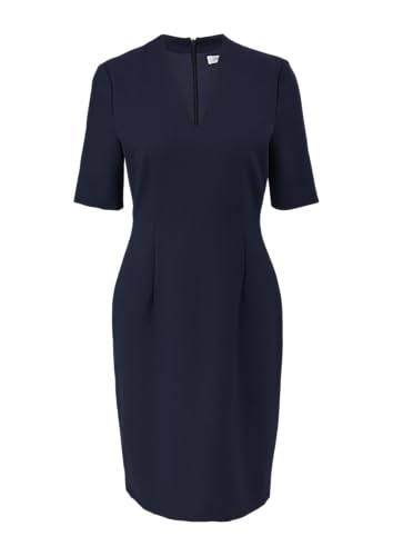 s.Oliver BLACK LABEL Etuikleid aus Viskosemix Navy 48 von s.Oliver BLACK LABEL