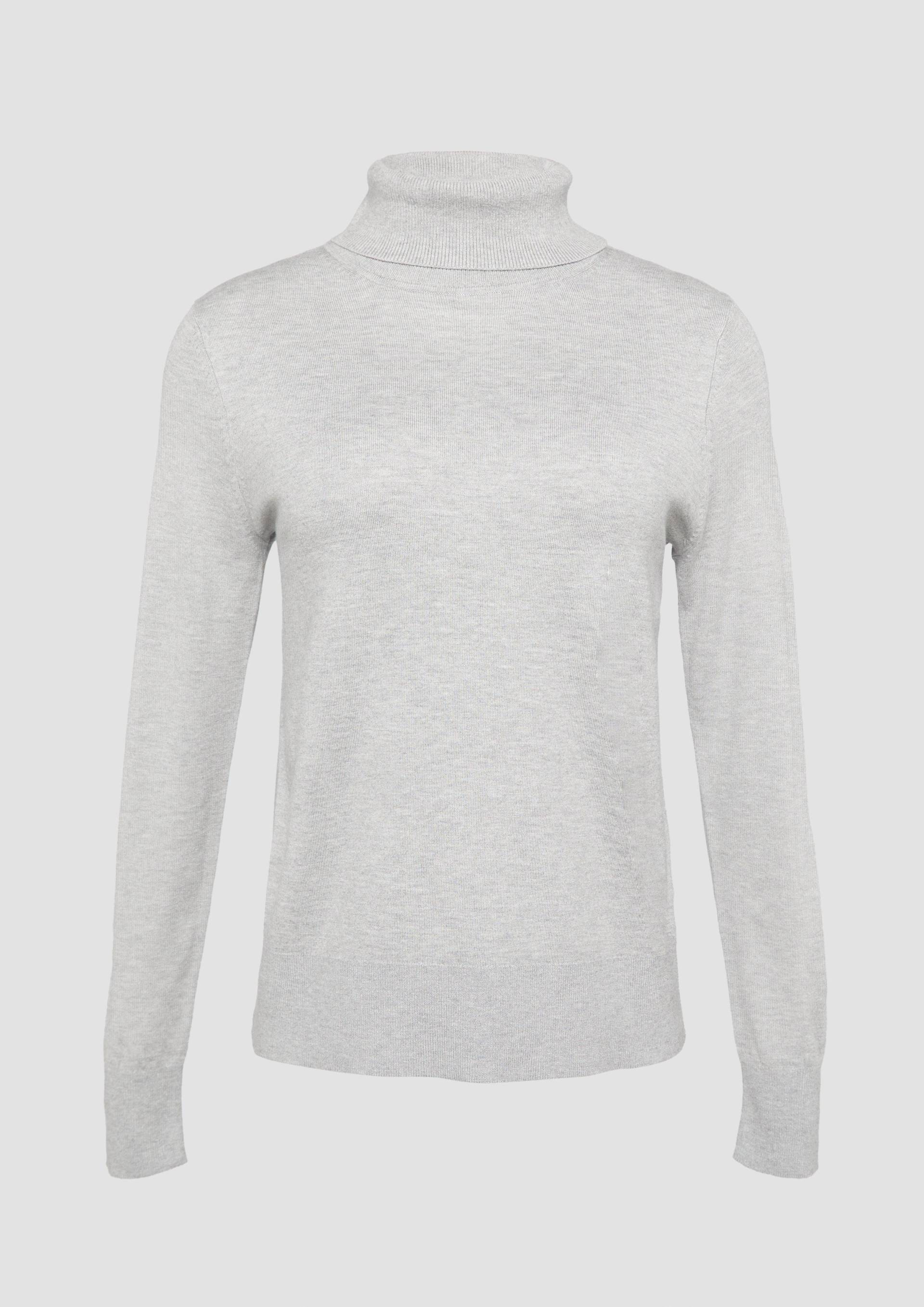 s.Oliver - Feinstrickpullover mit Rollkragen, Damen, grau s.Oliver - Feinstrickpullover mit Rollkragen, Damen, grau von s.Oliver