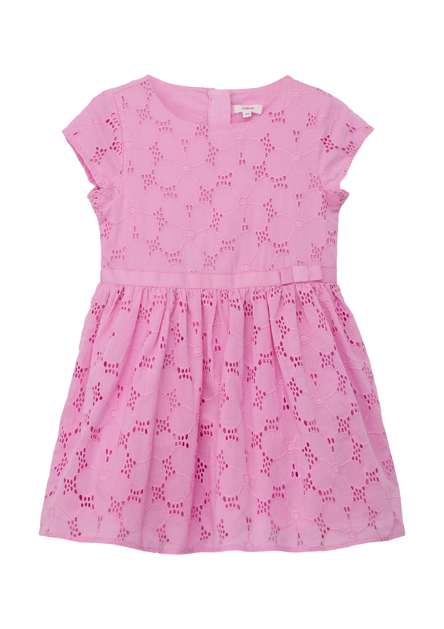 s.Oliver - Festliches Kleid aus Lochspitze, Kinder, Rosa von s.Oliver