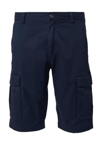 s.Oliver File: Baumwoll-Bermuda im Relaxed Fit mit Cargotaschen Navy 34 von s.Oliver