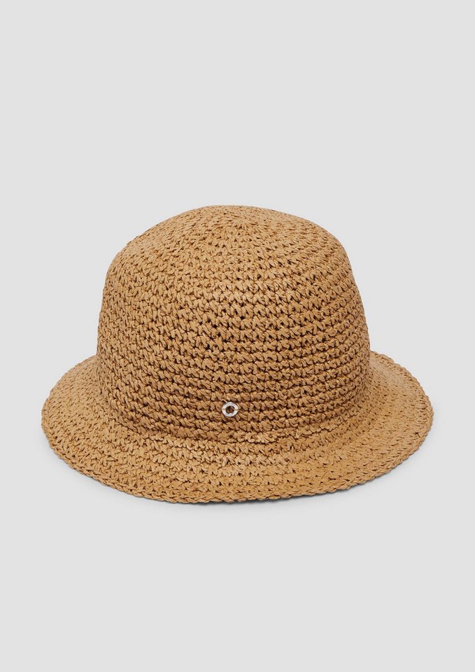 s.Oliver Filzhut Hut  Hut aus Raffia mit Logo-Ring von s.Oliver