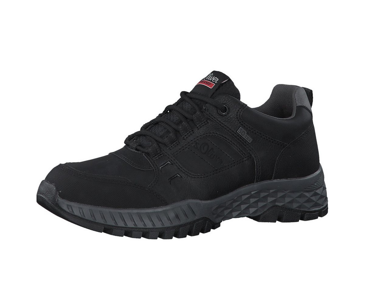 s.Oliver Fit und Relex mit Tex Membran (wasserabweisend) schwarz Herren Sneaker von s.Oliver