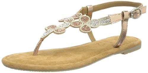 s.Oliver Flache Sandale 5-5-28115-36 Metallisch Red Label von s.Oliver