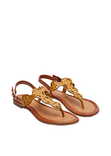 s.Oliver Flache Sandale Gelb 5-5-28112-26 Red Label von s.Oliver