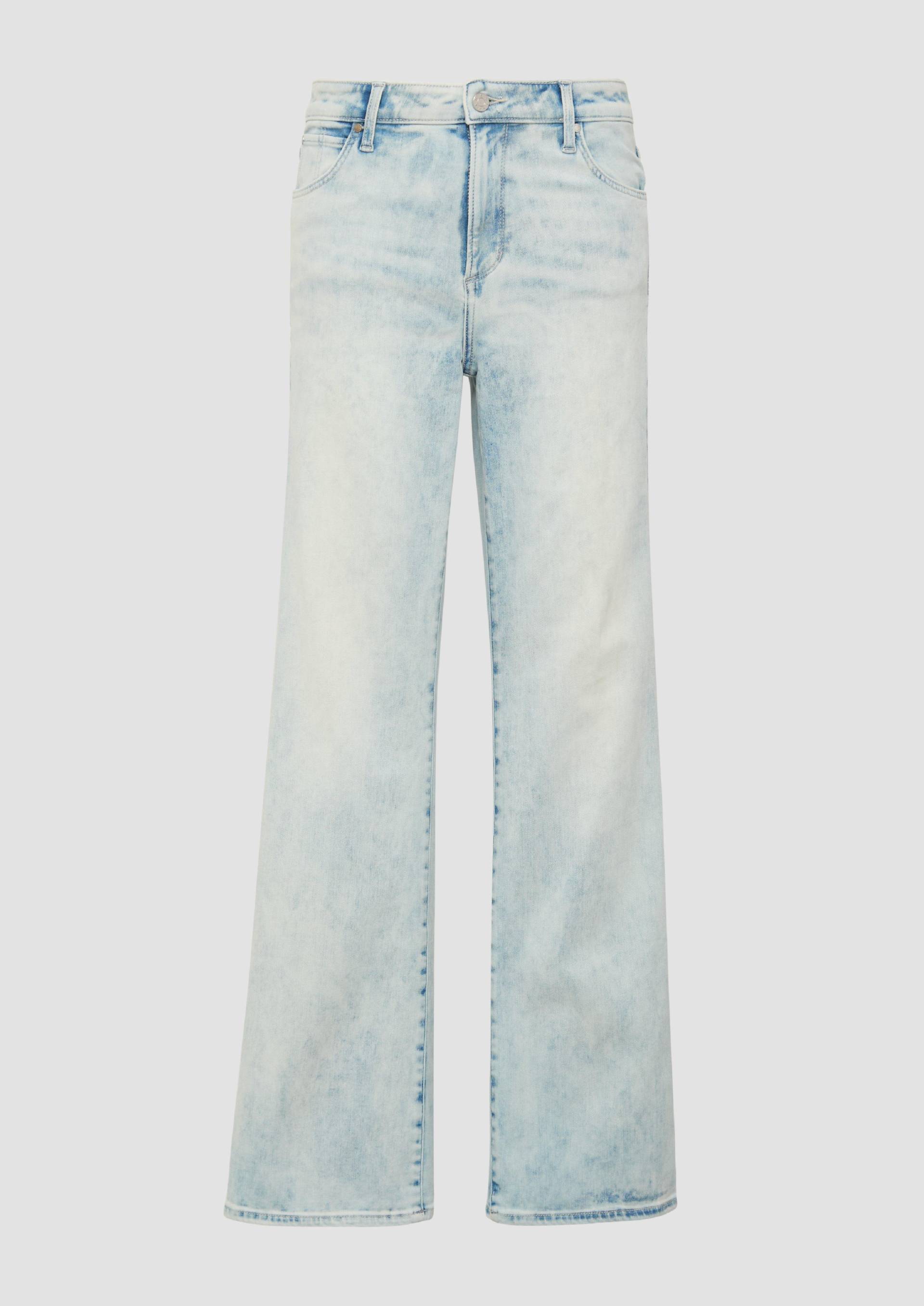 s.Oliver - Jeans Selina / Slim Fit / Mid Rise / Flared Leg, Damen, blau s.Oliver - Jeans Selina / Slim Fit / Mid Rise / Flared Leg, Damen, blau von s.Oliver
