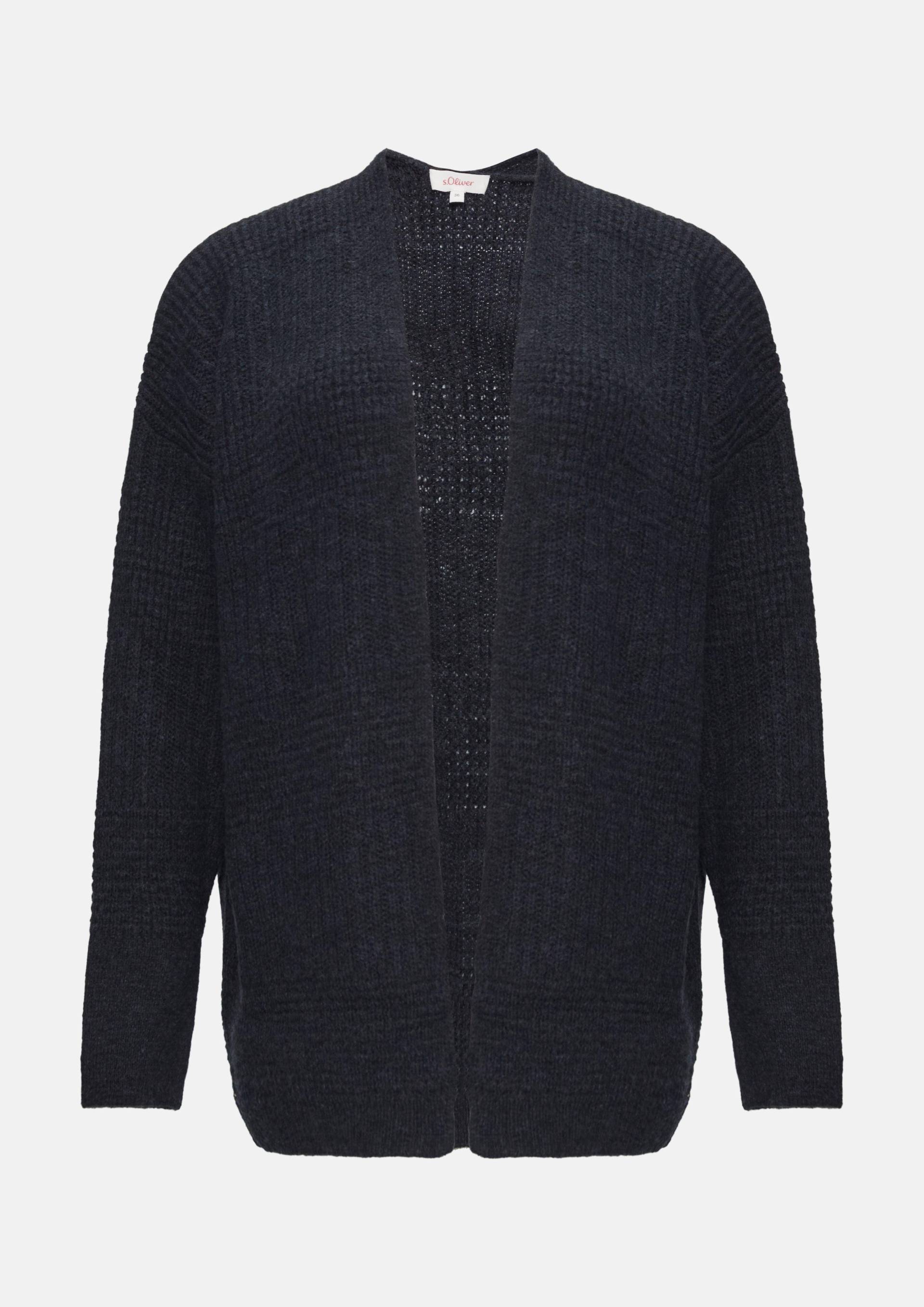 s.Oliver - Flauschige Strickjacke in Oversize, Damen, blau s.Oliver - Flauschige Strickjacke in Oversize, Damen, blau von s.Oliver