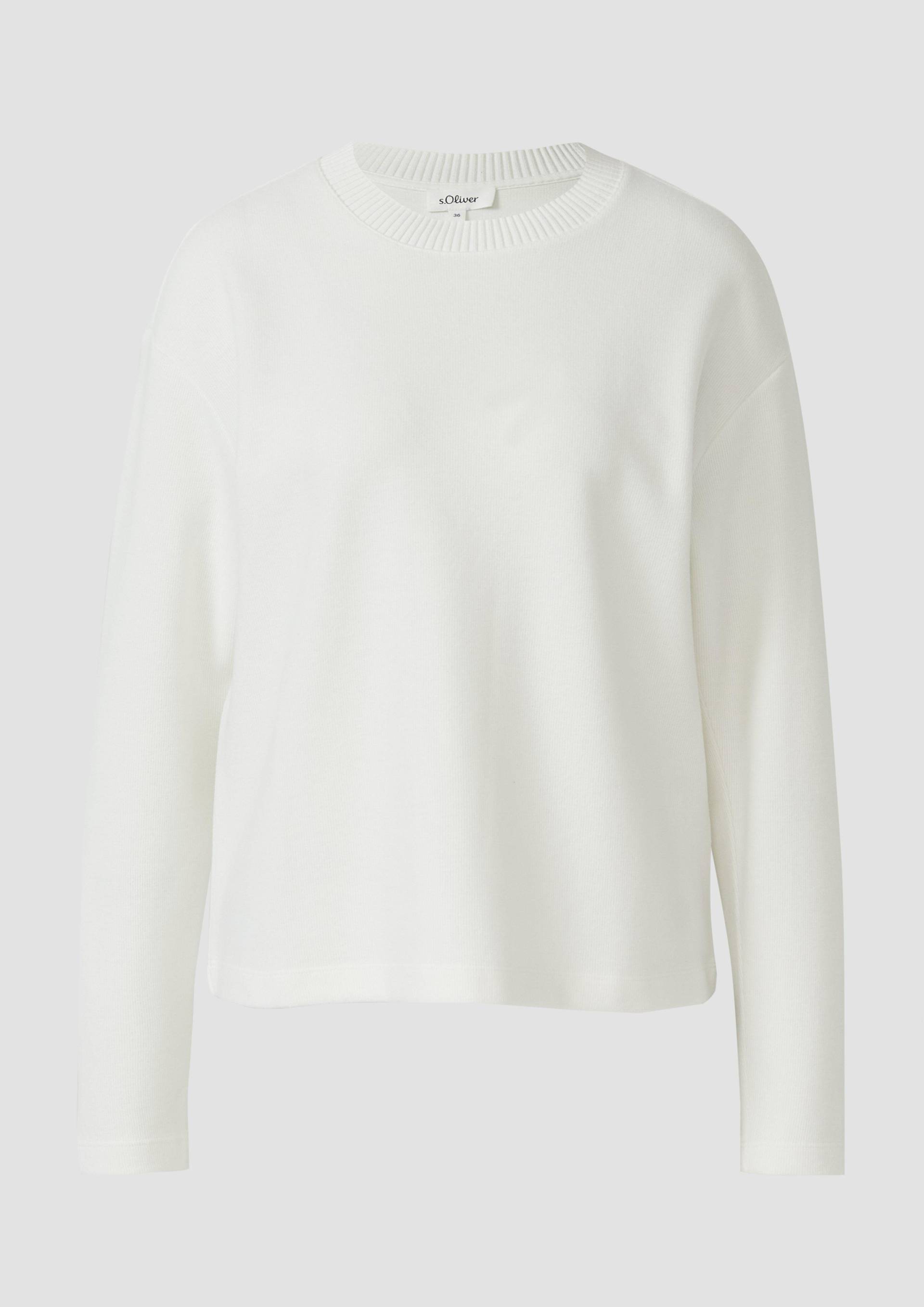 s.Oliver - Flauschiges Sweatshirt, Damen, creme s.Oliver - Flauschiges Sweatshirt, Damen, creme von s.Oliver