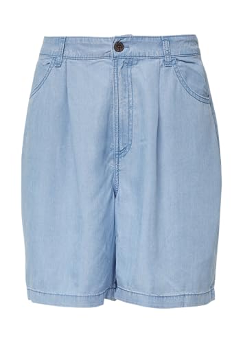 s.Oliver Fließende Relaxed-Fit-Shorts aus Lyocell mit Elastikbund blau 48 von s.Oliver