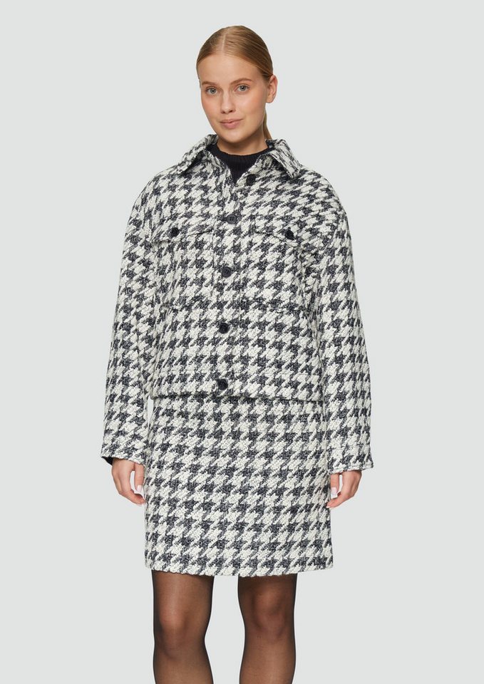 s.Oliver Funktionsjacke Gemusterte Bouclé-Jacke von s.Oliver