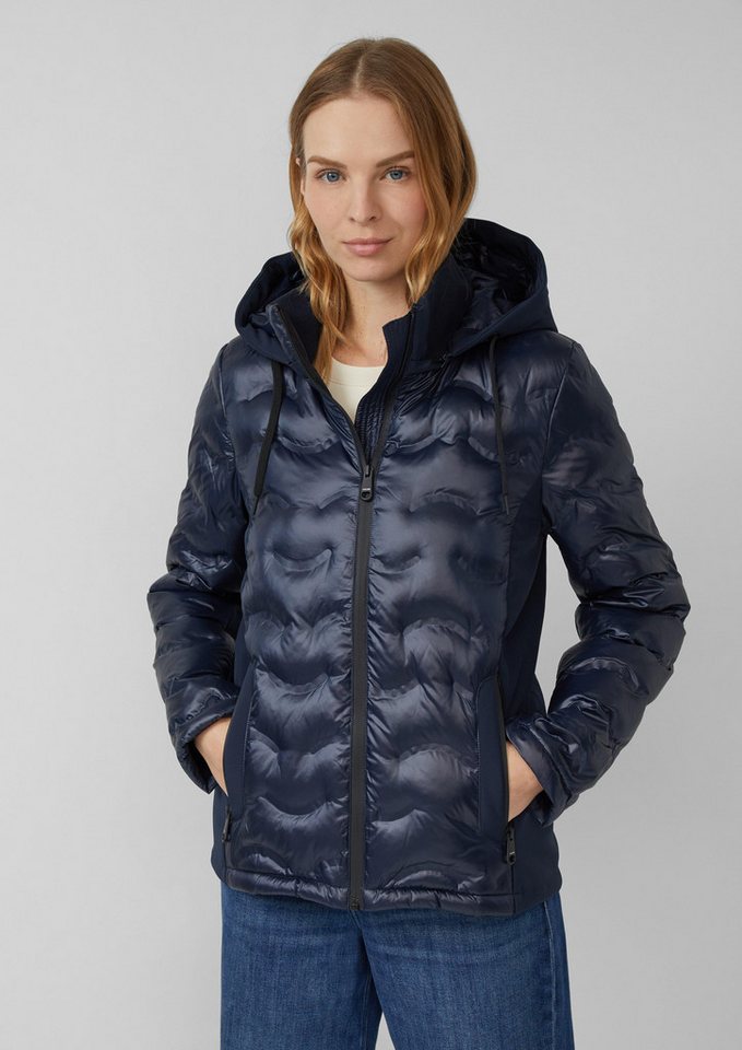 s.Oliver Funktionsjacke Leichte Jacke im Fabricmix mit abnehmbarer Kapuze s.Oliver Funktionsjacke Leichte Jacke im Fabricmix mit abnehmbarer Kapuze von s.Oliver