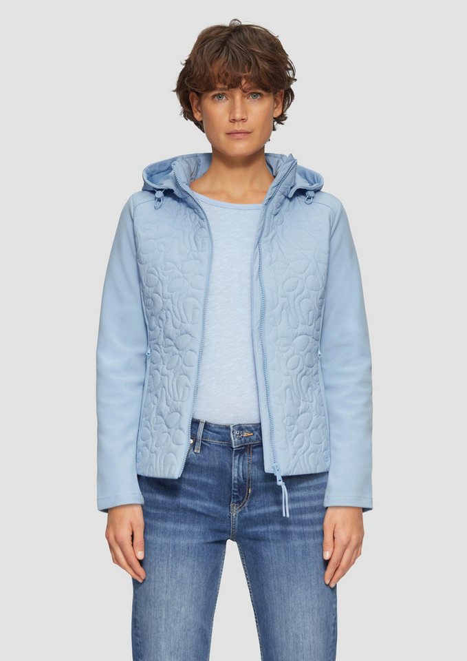 s.Oliver Funktionsjacke Materialmix-Jacke mit Steppmuster im Slim Fit von s.Oliver