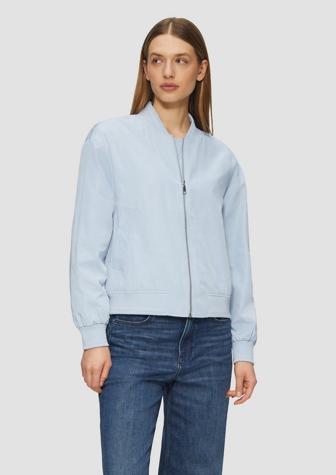 s.Oliver Funktionsjacke Outdoor-Jacke Blouson im Relaxed Fit mit Rippbündchen von s.Oliver