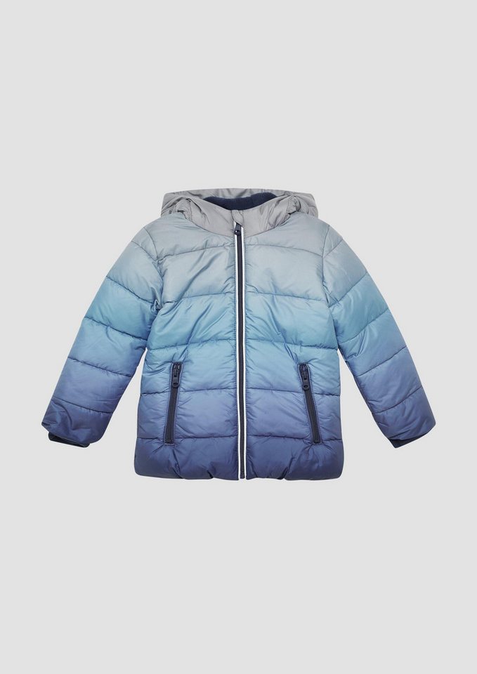 s.Oliver Funktionsjacke Outdoor-Jacke Wattierte Jacke mit Fleecefutter und Kapuze von s.Oliver