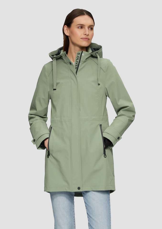 s.Oliver Funktionsjacke Outdoor-Jacke Wasserabweisende Jacke mit Kapuze von s.Oliver