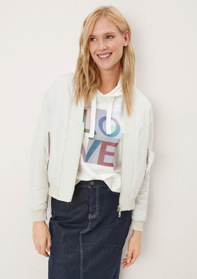 s.Oliver Funktionsjacke Outdoor-Jacke Wattierte Bomberjacke von s.Oliver