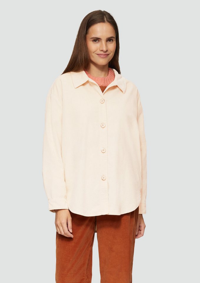 s.Oliver Funktionsjacke Overshirt aus Cord mit seitlichen Eingrifftaschen von s.Oliver