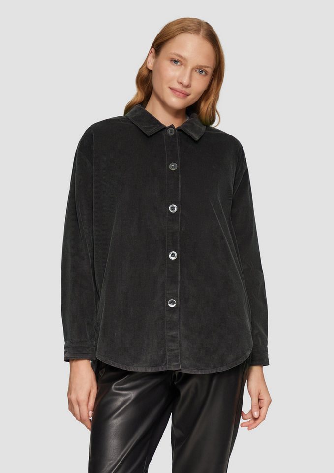 s.Oliver Funktionsjacke Overshirt aus Cord mit seitlichen Eingrifftaschen s.Oliver Funktionsjacke Overshirt aus Cord mit seitlichen Eingrifftaschen von s.Oliver