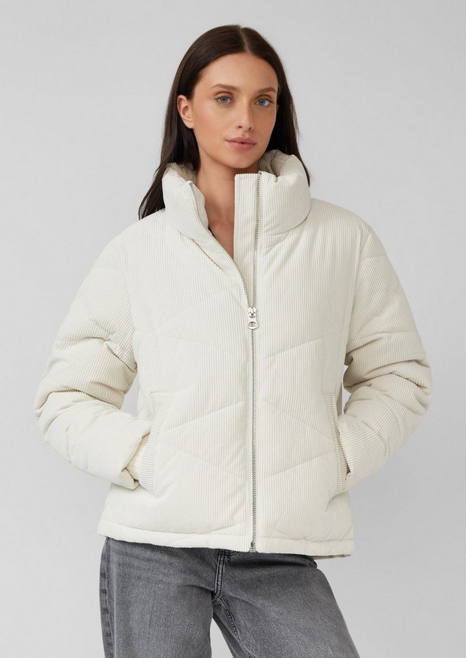 s.Oliver Winterjacke Outdoor-Jacke Wärmende Cord-Jacke im Relaxed Fit (1-St) von s.Oliver