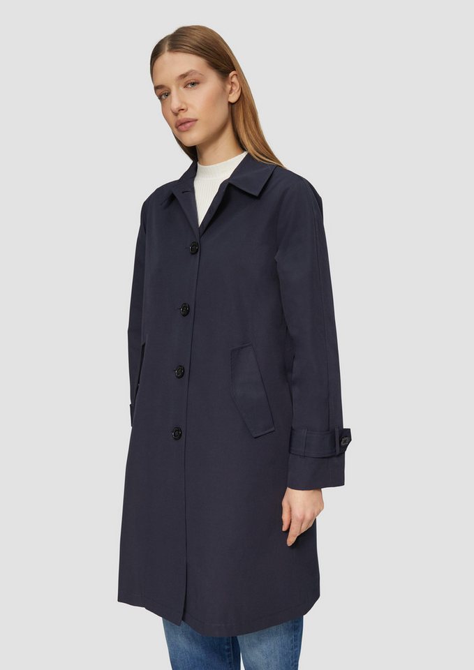 s.Oliver Funktionsmantel Carcoat mit Rückenschlitz und Riegeldetail am Ärmel Logo s.Oliver Funktionsmantel Carcoat mit Rückenschlitz und Riegeldetail am Ärmel Logo von s.Oliver
