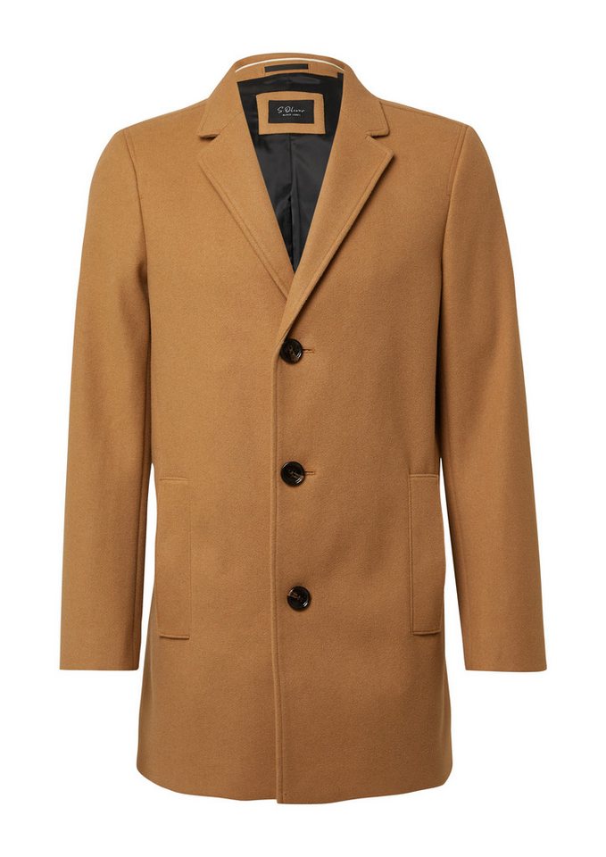 s.Oliver Funktionsmantel Outdoor-Mantel Klassischer Mantel mit Teilungsnähten von s.Oliver