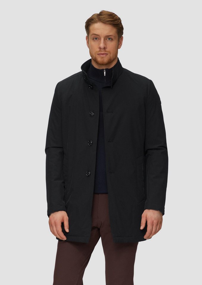 s.Oliver Funktionsmantel Outdoor-Mantel S.OLINEAR Leichter Mantel mit Stehkragen und wattiertem Futter von s.Oliver