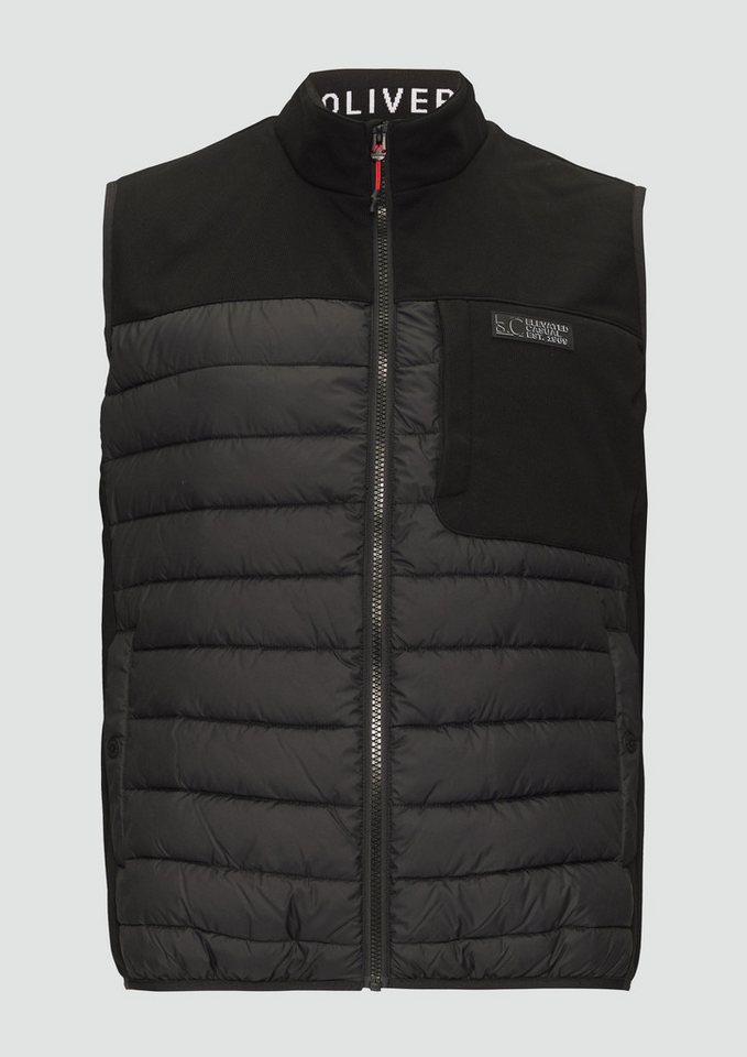 s.Oliver Funktionsweste Pufferweste aus Softshell mit Kontrast-Details Artwork s.Oliver Funktionsweste Pufferweste aus Softshell mit Kontrast-Details Artwork von s.Oliver