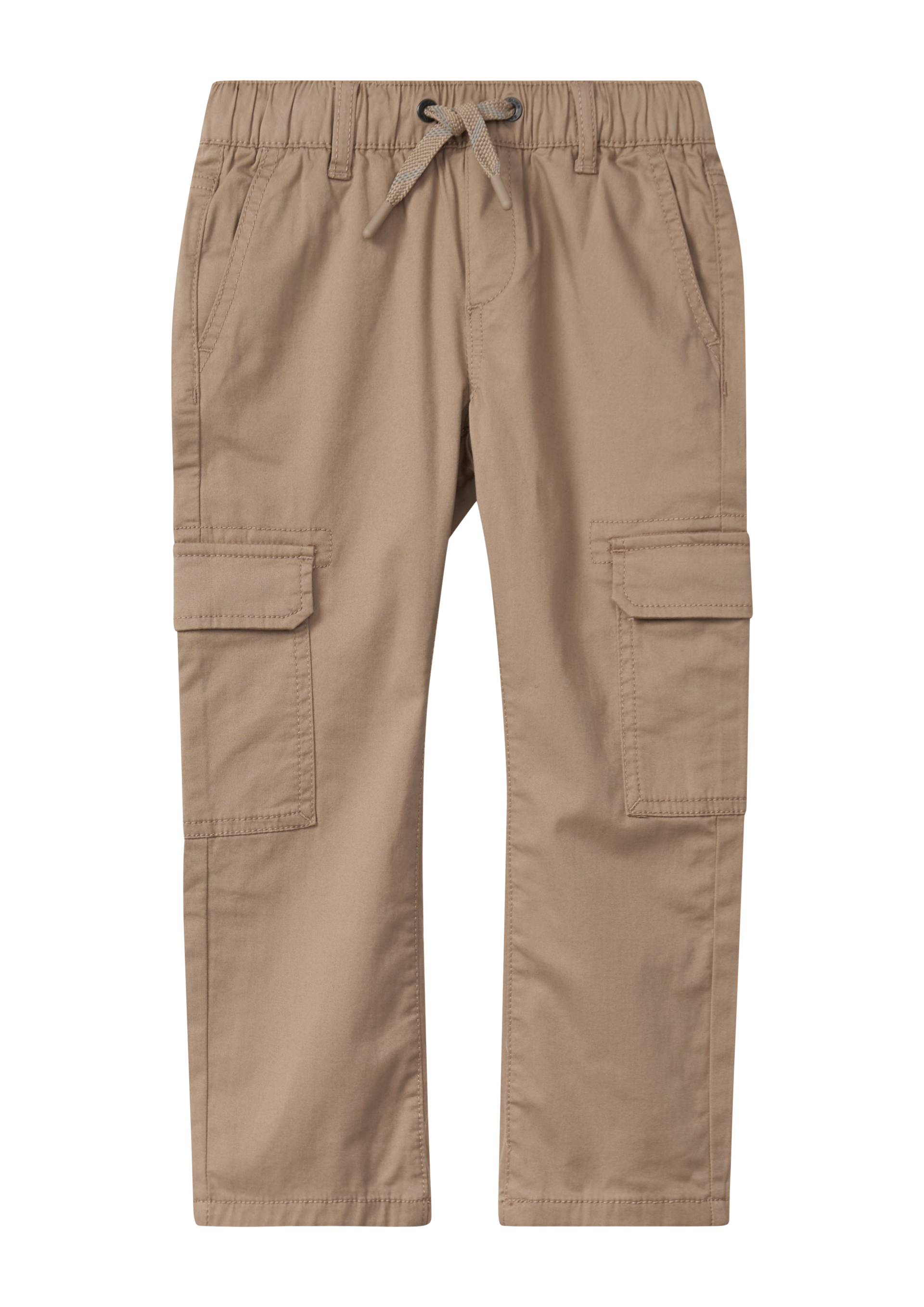 s.Oliver - Gefütterte Cargohose Pelle / Regular Fit / Mid Rise / Straight Leg, Kinder, braun von s.Oliver