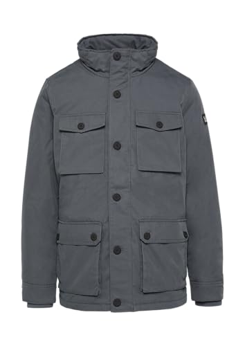 s.Oliver Gefütterte Jacke mit aufgesetzten Taschen im Utility-Stil schiefergrau 3XL s.Oliver Gefütterte Jacke mit aufgesetzten Taschen im Utility-Stil schiefergrau 3XL von s.Oliver