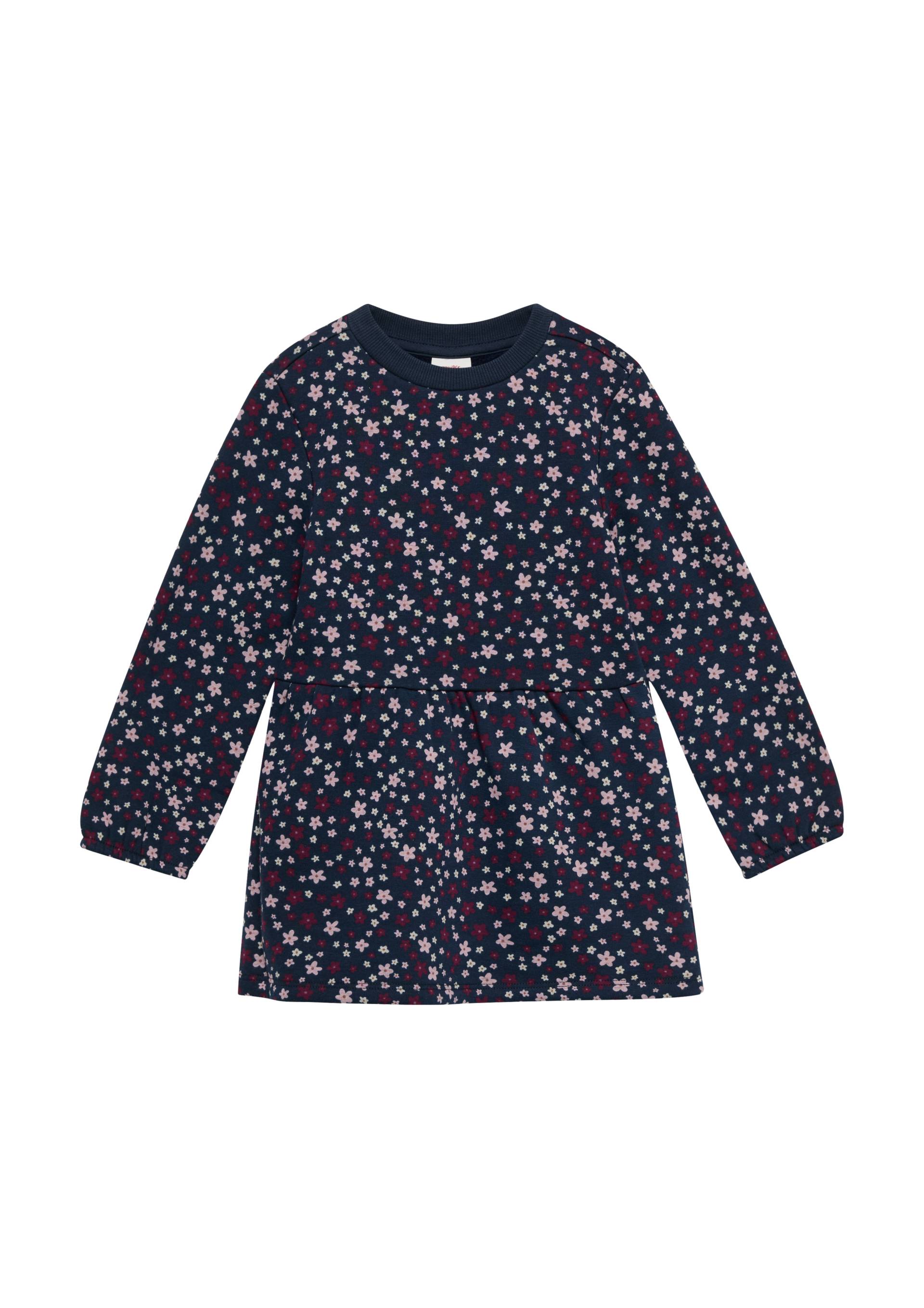 s.Oliver - Gemustertes Kleid aus Thermofleece, Kinder, blau s.Oliver - Gemustertes Kleid aus Thermofleece, Kinder, blau von s.Oliver