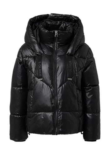 s.Oliver Gesteppte Puffer-Jacke mit Weitenregulierung schwarz 40 von s.Oliver