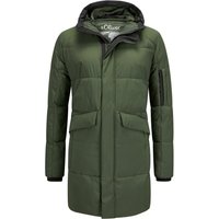 s.Oliver Gesteppter Parka mit recycelten Materialien und Kapuze, extralang von s.Oliver