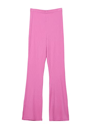 s.Oliver Girl's 2124984 Legging mit Rippstruktur, Loose Fit, Lilac, 176 von s.Oliver