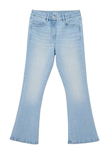 s.Oliver Girl's 2127812 Jeans 7/8, Bverly Flare Leg, Blue, 140/REG von s.Oliver