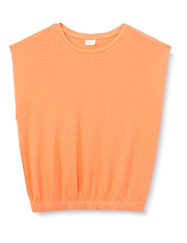 s.Oliver Girl's 2128029 T-Shirts, Kurzarm, orange 2034, M von s.Oliver