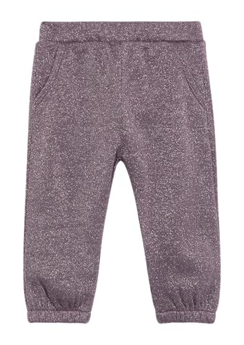 s.Oliver Glitzernde Sweatpants mit elastischen Bündchen Flieder 92 von s.Oliver