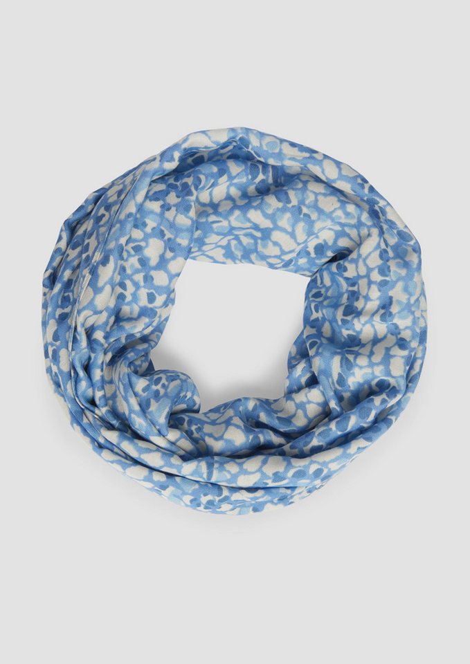 s.Oliver Halstuch Loop-Schal aus Viskose mit All-over-Print, Artwork s.Oliver Halstuch Loop-Schal aus Viskose mit All-over-Print, Artwork von s.Oliver
