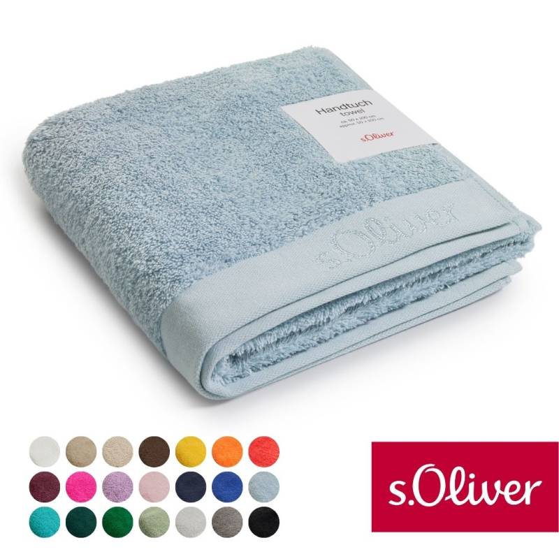 s.Oliver Handtuch "s.Oliver, Premium Qualität, 600 gr/m², auch als Sets erhältlich" große Farbauswahl, auch als Duschtuch, Waschhandschuh, Gästetuch von s.Oliver