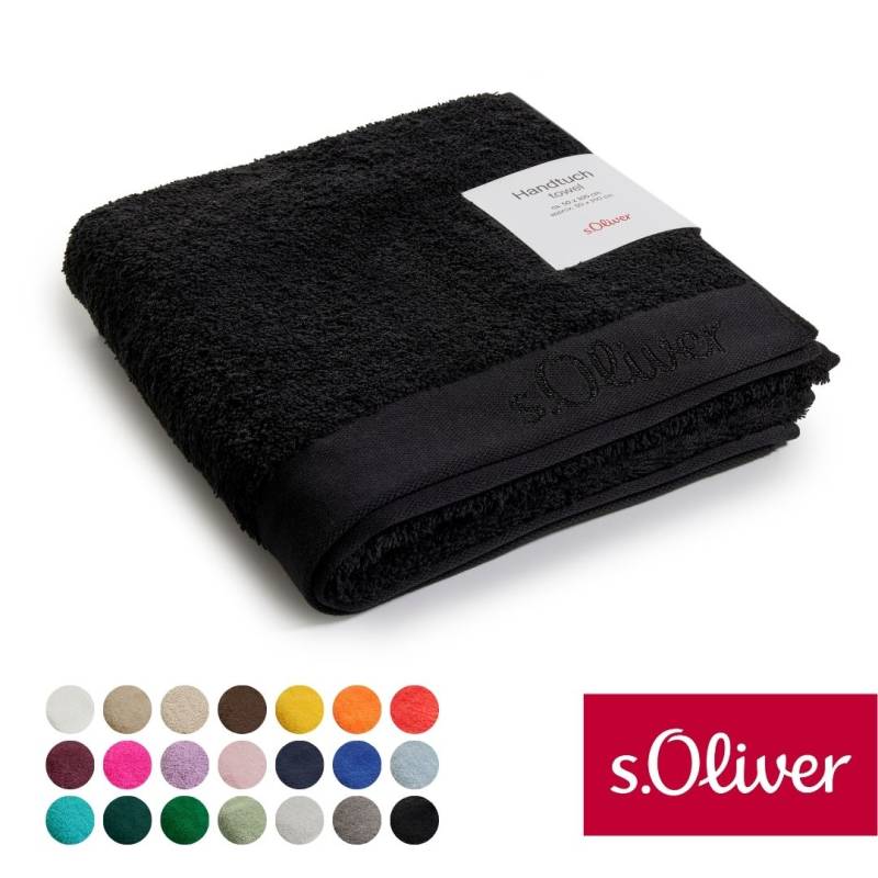 s.Oliver Handtuch "s.Oliver, Premium Qualität, 600 gr/m², auch als Sets erhältlich" große Farbauswahl, auch als Duschtuch, Waschhandschuh, Gästetuch von s.Oliver