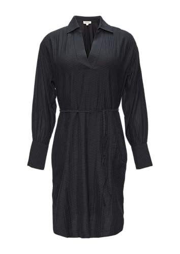 s.Oliver Hemdblusenkleid aus Viskosemix mit Strukturmuster Navy 34 s.Oliver Hemdblusenkleid aus Viskosemix mit Strukturmuster Navy 34 von s.Oliver