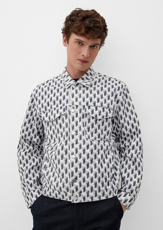 s.Oliver Hemdjacke Indoor-Jacke Jeansjacke aus Baumwolle von s.Oliver